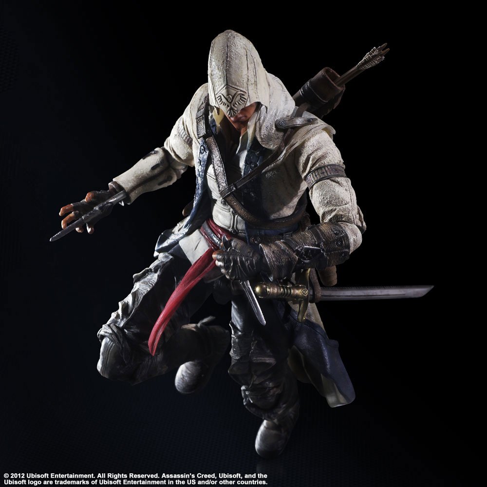 Amazon.co.jp: ASSASSIN'S CREED 3 PLAY ARTS改 コナー(PVC塗装
